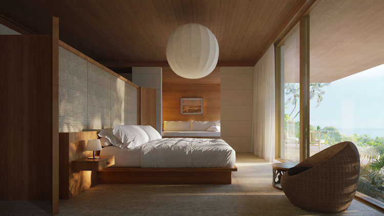 Highbourne Cay villa bedroom